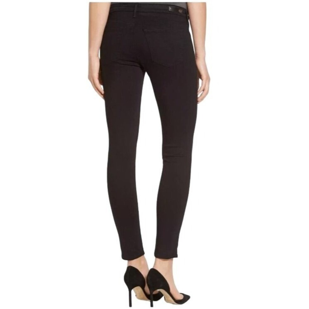 AG Adriano Goldschmied Women's Black The Legging Super Skinny Fit Jeans Size 30 - Picture 3 of 11